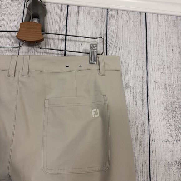 FootJoy Men's W36 x L32 Tan Polyester Moisture Wicking Performance Golf Pants - Picture 3 of 6